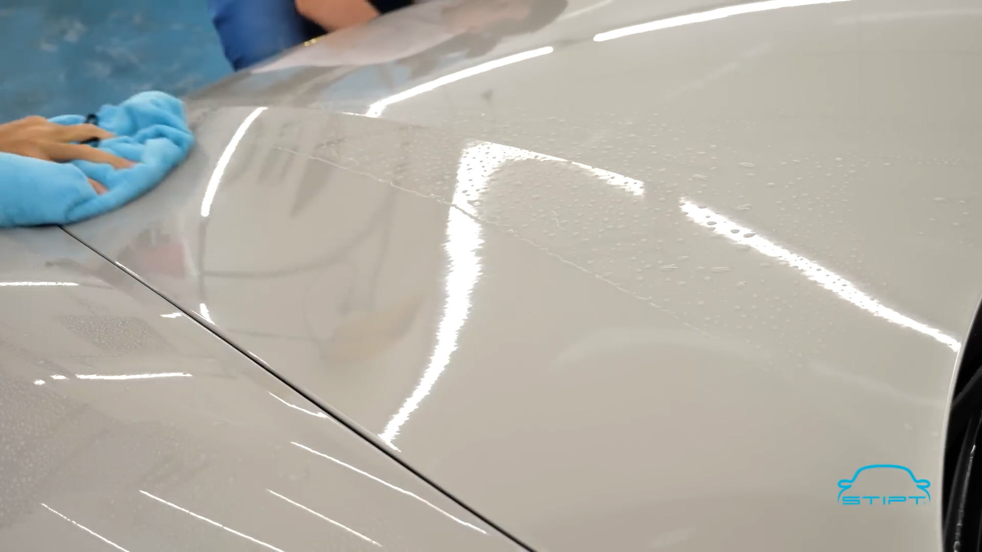 Ceramic Wax drogen met droogdoek